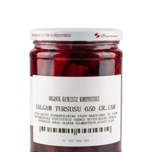 Doğal Fermantasyon Şalgam Turşusu – (650 Gr Cam Kavanoz)