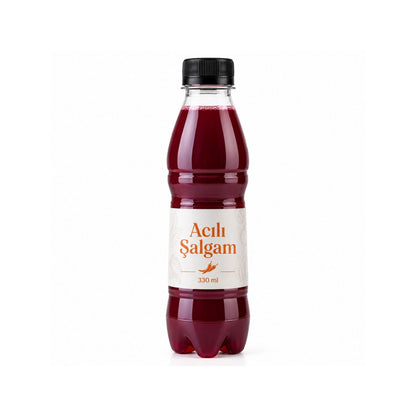 Şalgam Doğal Organik Koruyucuz Şalgam Acılı 330 ml