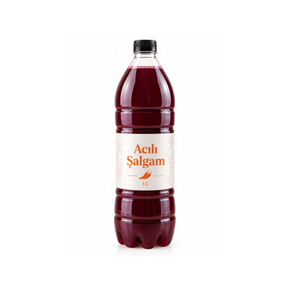 Şalgam Doğal Organik Koruyucuz Şalgam Acılı 1 Litre