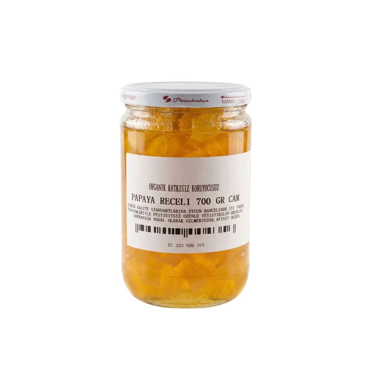 Tropik Seri Papaya Reçeli – Egzotik Tat (700 Gr Cam Kavanoz)