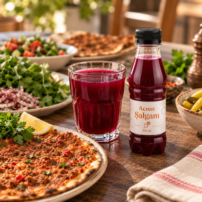 Şalgam Doğal Organik Koruyucuz Şalgam Acısız 330 ml