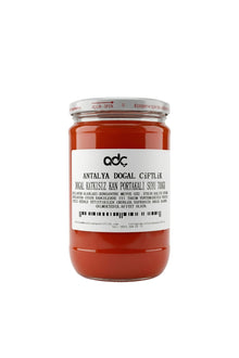 Doğal Katkısız Kan Portakalı Suyu 700gr.Paket