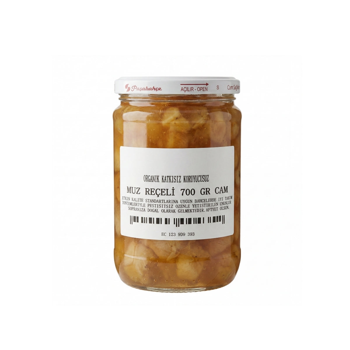 Muz Reçeli 700 Gr. Cam