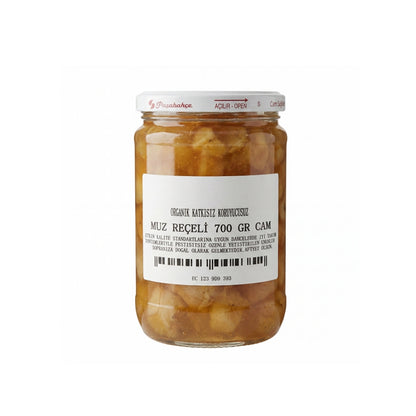 Muz Reçeli 700 Gr. Cam