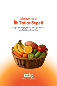 Bebeklere İlk Tatlar Sepeti