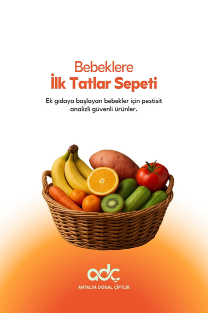Bebeklere İlk Tatlar Sepeti
