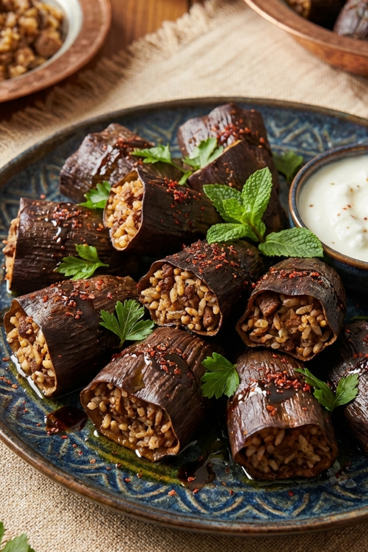 5 Dried Aydın Stuffing Eggplants