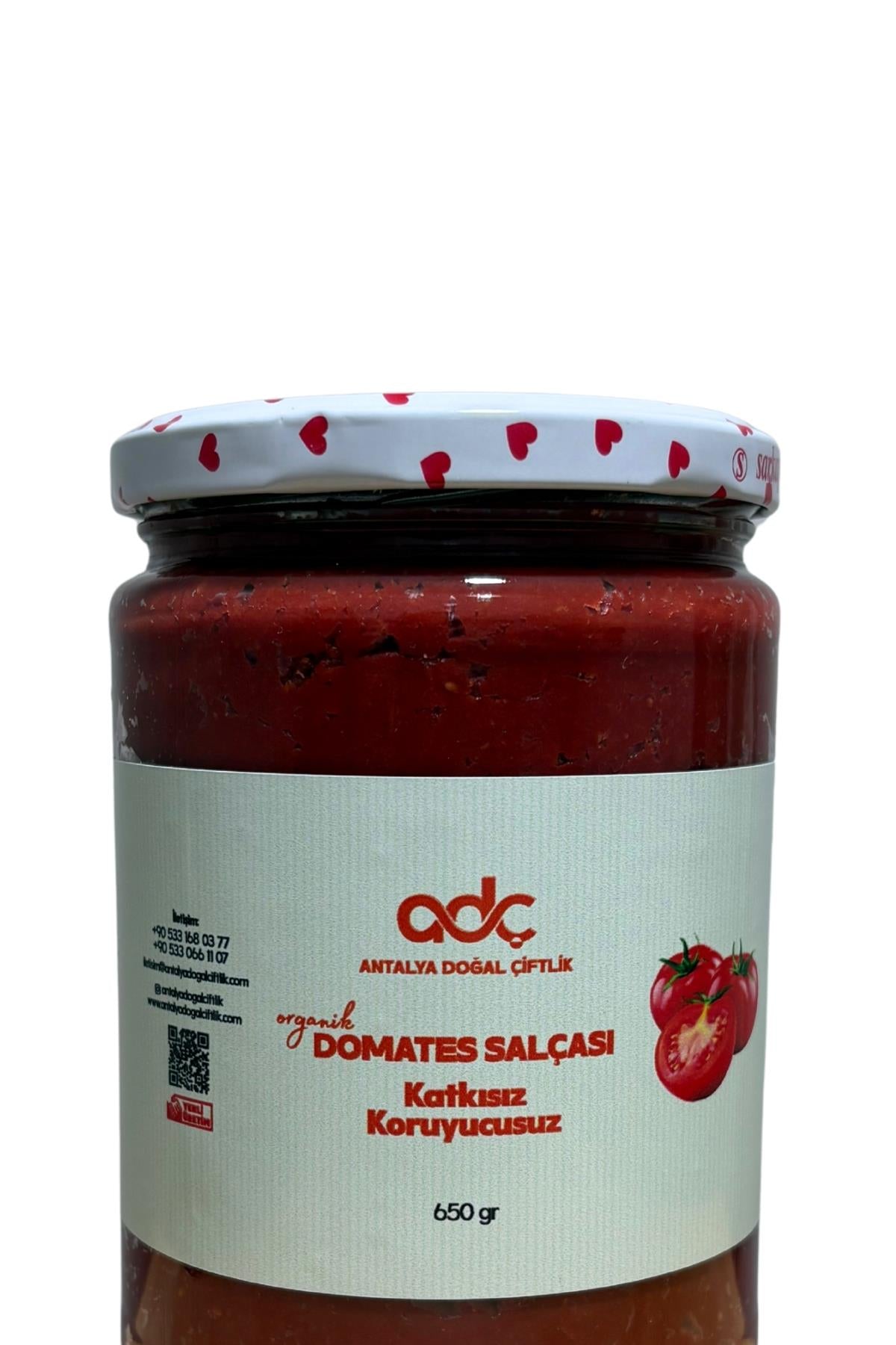 Domates Salçasi 650 Gram Cam