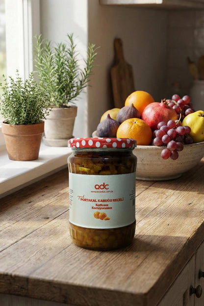 Orange Peel Jam 700 Gram Glass