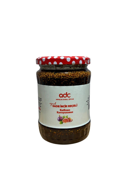 Plain Fig Jam 700 Gram Glass