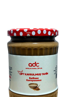 Tahin Çifte Kavrulmuş 550 Gram Cam