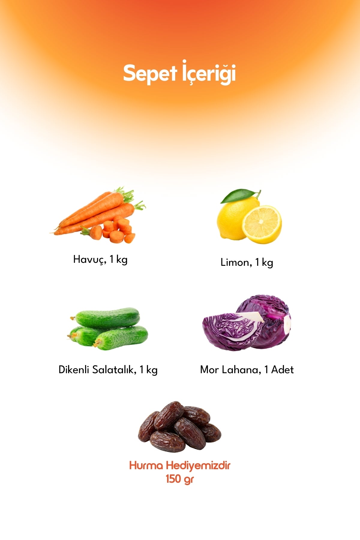 Fresh Vegetable Package Family Size (My Vegetable Basket)