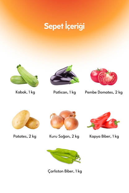 Fresh Vegetable Package Family Size (My Vegetable Basket)