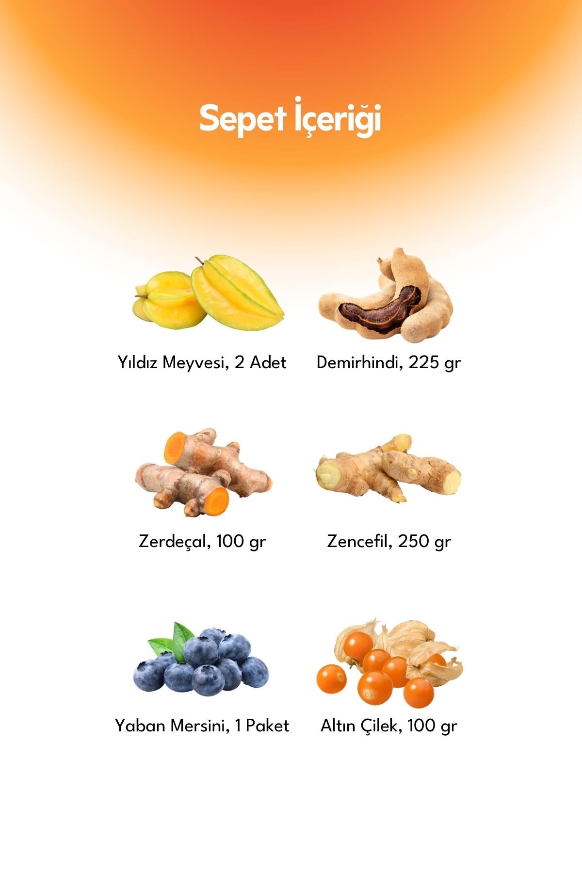 Tropical Fruit Basket