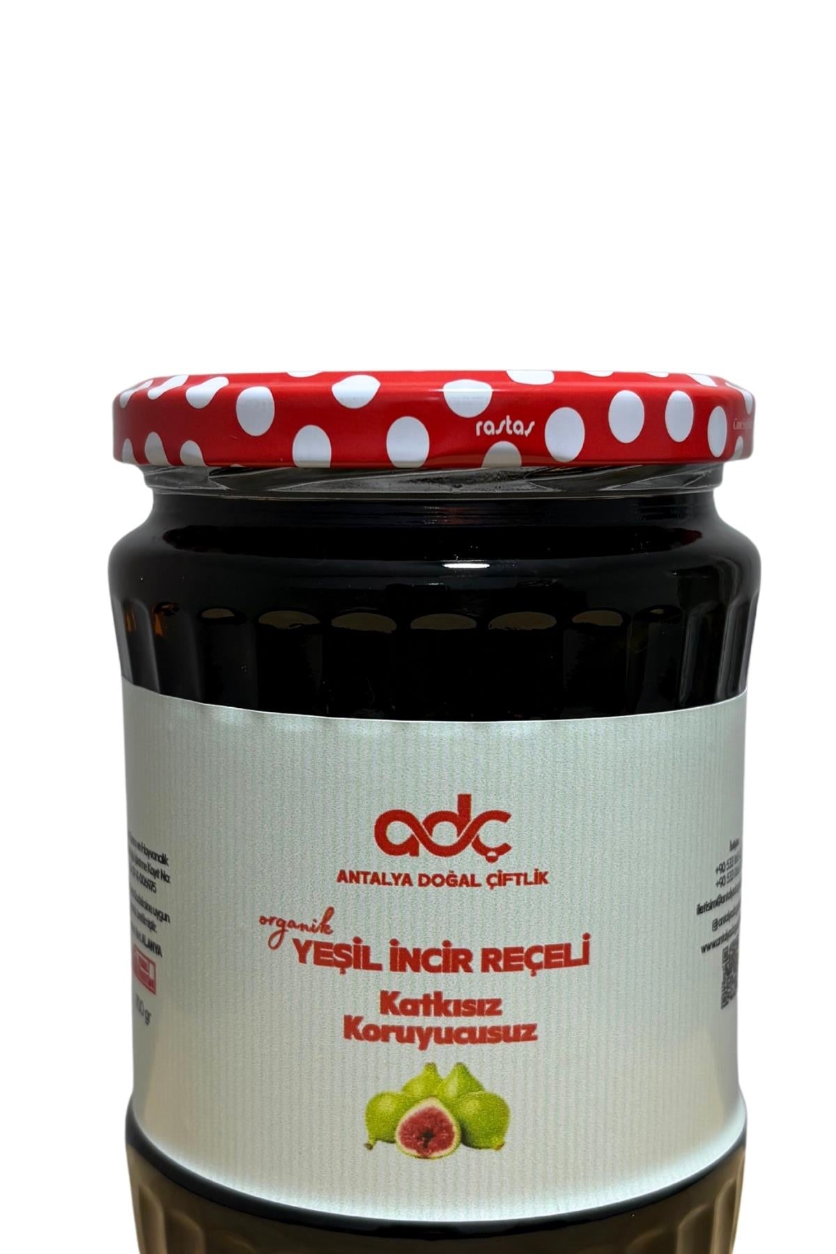 Green Fig Jam 700 Gram Glass