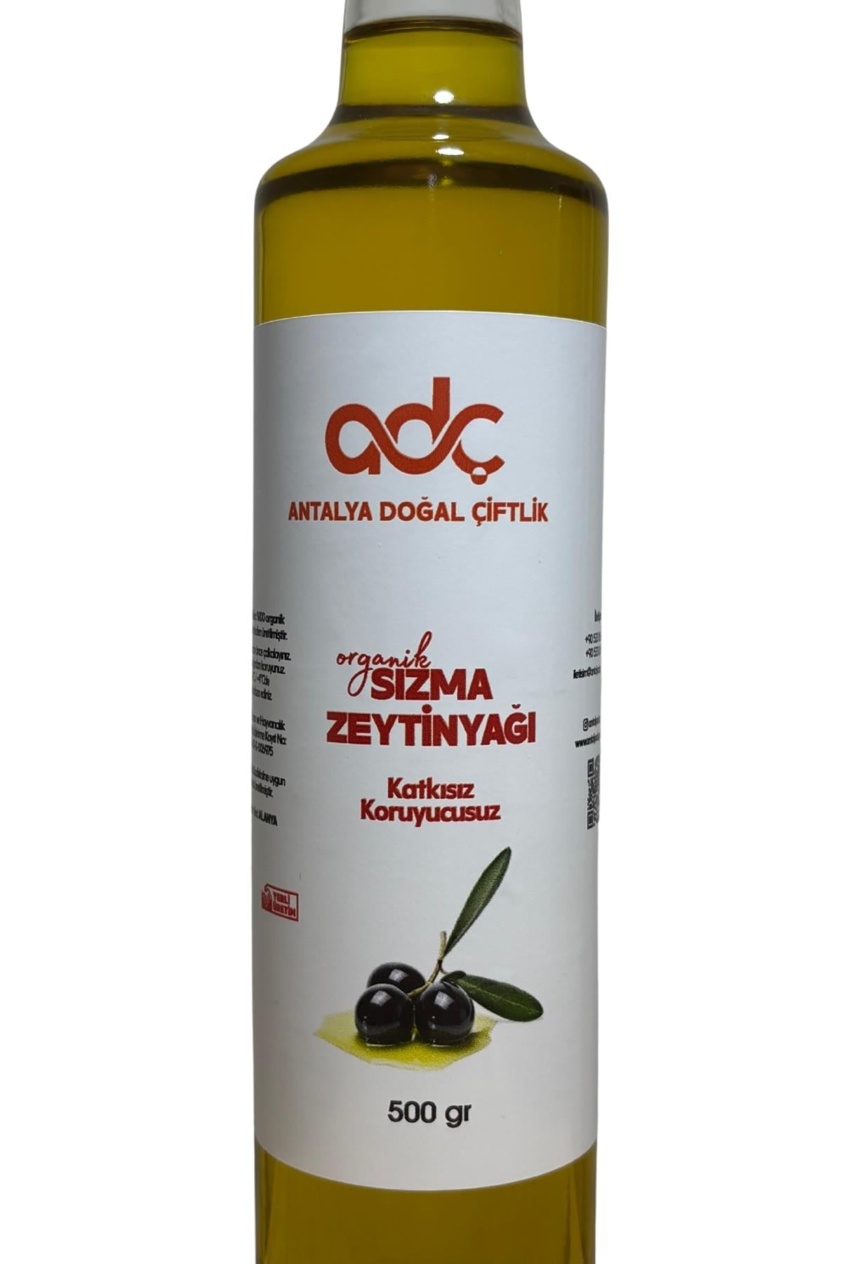 Zeytinyaği Sizma 500 Gram Cam